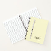 Rekorder Music Teacher Notizblock (Innenseite)