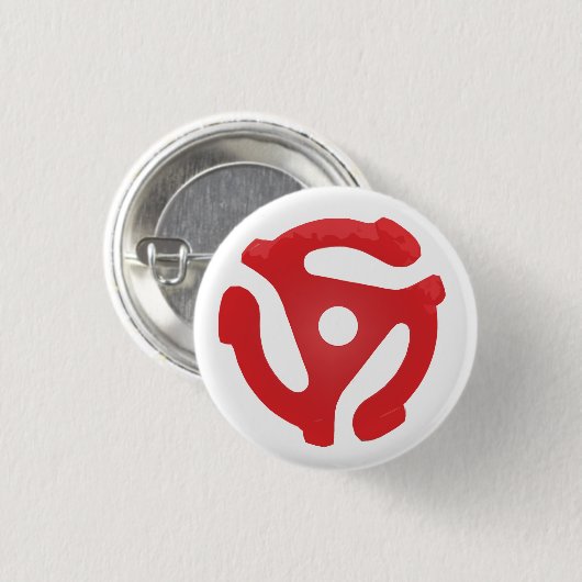 Rekordmittelknopf 45 button (Vorne & Hinten)