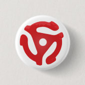 Rekordmittelknopf 45 button (Vorderseite)