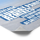 Rekordschmuck: Sonntagspanik! Remixe Poster (Ecke)
