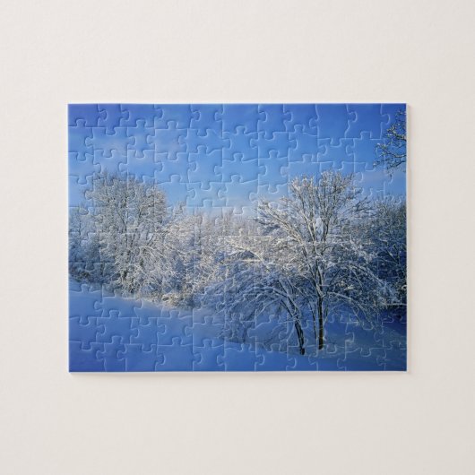 Rekordschnee in Louisville, Kentucky. Puzzle (Horizontal)