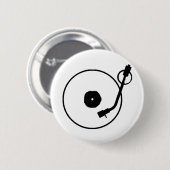Rekordspieler-Knopf Button (Vorne & Hinten)