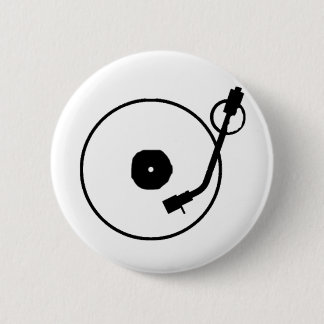 Rekordspieler-Knopf Button