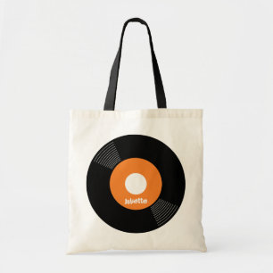 RekordTasche 45s (orange) KUNDENGERECHT Tragetasche