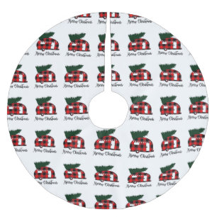 **REKREATIONSFAHRZEUGE** POLYESTER WEIHNACHTSBAUMDECKE