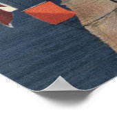 Rekruten lernen Semaphore Signaling - US-Marine Poster (Ecke)