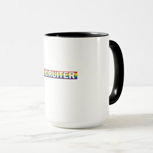 Rekrutierer Tasse (VorderseiteRechts)