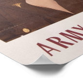 Rekrutierung der Krankenpfleger Poster (Ecke)