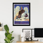 Rekrutierung der Luftwaffe Vintage Poster (Heimbüro)