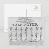 Rekrutierung der US-Armee mit verschiedenen Positi Postkarte (Vorne/Hinten)