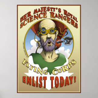 Rekrutierung von Wissenschaftsbereichen Poster