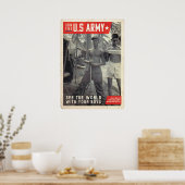 Rekrutierungspaket der US-Armee Poster (Küche)