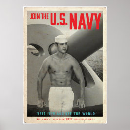 Rekrutierungspaket der US-Marine Poster