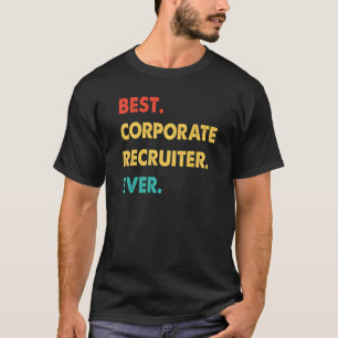 Rekrutierungspersonal für Unternehmen Bester Mitar T-Shirt