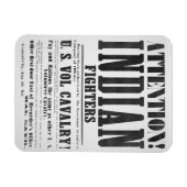 Rekrutierungspposter für die US-Volunteer Kavaller Magnet (Horizontal)