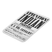 Rekrutierungspposter für die US-Volunteer Kavaller Magnet (Linke Seite)