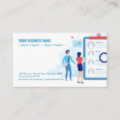 Rekrutierungsstrategie Visitenkarte (Rückseite)