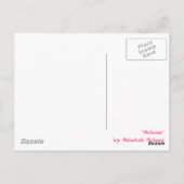 "Relase" Abstrakt Postkarte (Rückseite)