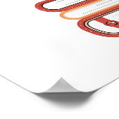 Relatable Introvert Humor with Cat and Books Poster (Ecke)