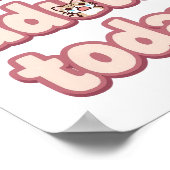 Relatable Lazy Day "Can't Adult" Saying Poster (Ecke)