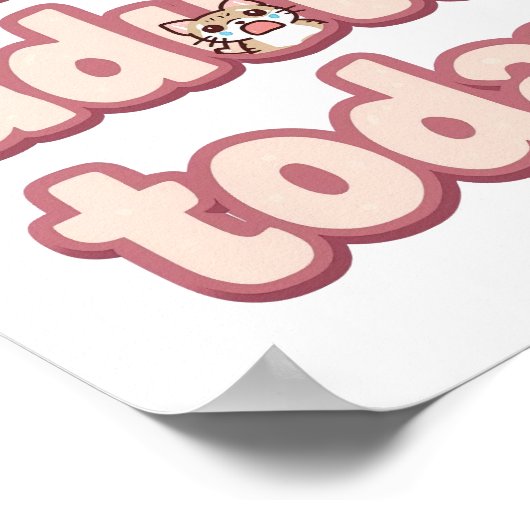 Relatable Lazy Day "Can't Adult" Saying Poster (Ecke)