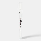 Relatable "Overthinking Everything" Quote Case-Mate iPhone Hülle (Rückseite / Links)