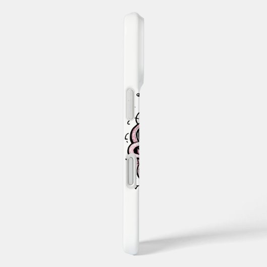 Relatable "Overthinking Everything" Quote Case-Mate iPhone Hülle (Rückseite / Rechts)