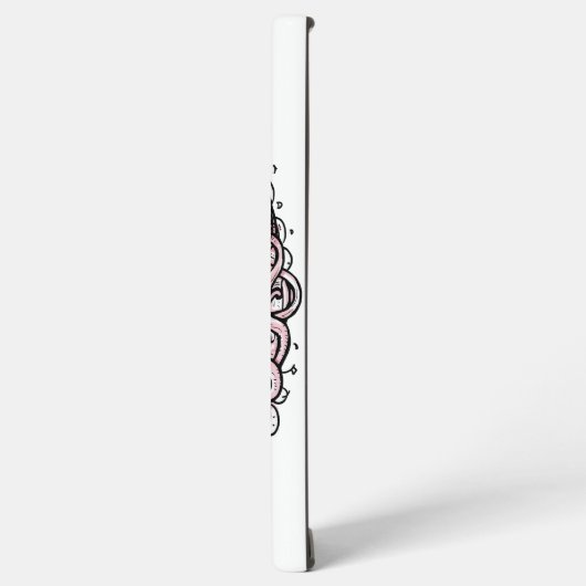 Relatable "Overthinking Everything" Quote Samsung Galaxy Hülle (Linke Seite)