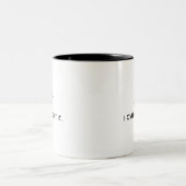 Relatable Overthinking Mug Gift for Her or Him Zweifarbige Tasse (Mittel)