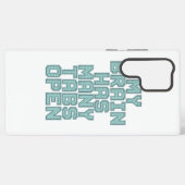 Relatable Overwhelmed and Busy Mind Samsung Galaxy Hülle (Rückseite (Horizontal))