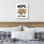 Relatable Tired and Moody Quote Leinwanddruck (Insitu (Schlafzimmer))