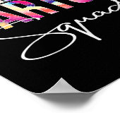 Related Arts Squad Tie Dye Back To School Apprecia Poster (Ecke)