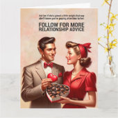 Relationship Advice Karte (Gelbe Blume)