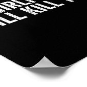 Relationship Couples Cool Tee My Girlfriend Will K Poster (Ecke)