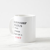 Relationstatus-Scout Kaffeetasse (Vorderseite Links)