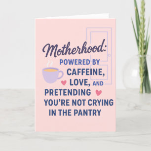 Relative Mama Life Mother Day Card Ankündigung