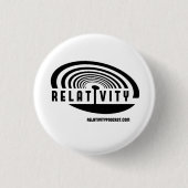RELATIVITÄTS-Logoknopf Button (Vorderseite)