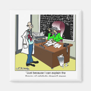 Relativitätstheorie u. die Steuerkennziffer Magnet