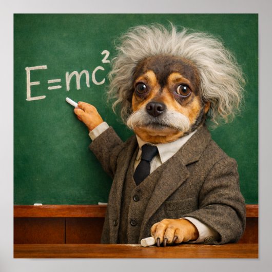 "Relativity Speaking" Poster (Vorne)