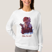 Relax be cool, wolf T-Shirt (Vorderseite)