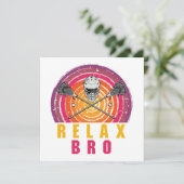 Relax Bro Lacrosse (Stehend Vorderseite)