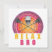 Relax Bro Lacrosse (Rückseite)