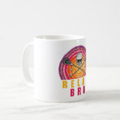 Relax Bro Lacrosse Kaffeetasse (Vorderseite Links)