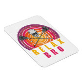 Relax Bro Lacrosse Magnet (Rechte Seite)