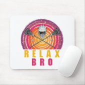 Relax Bro Lacrosse Mousepad (Mit Mouse)