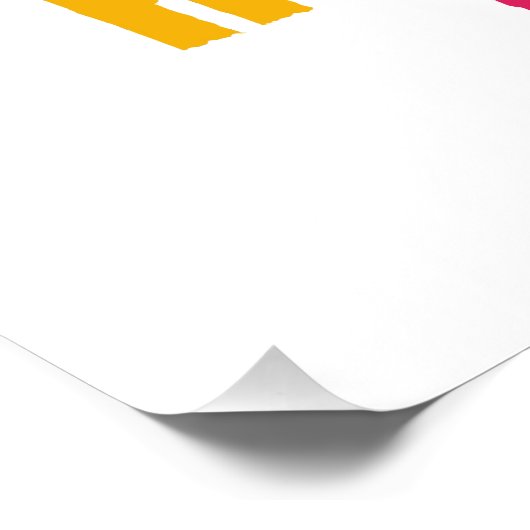 Relax Bro Lacrosse Poster (Ecke)