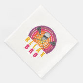 Relax Bro Lacrosse Serviette (Ecke)