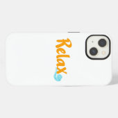 Relax Case-Mate iPhone Case Hülle (Rückseite (Horizontal))