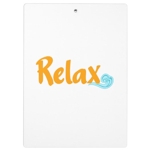 Relax Clipboard Klemmbrett (Rückseite)