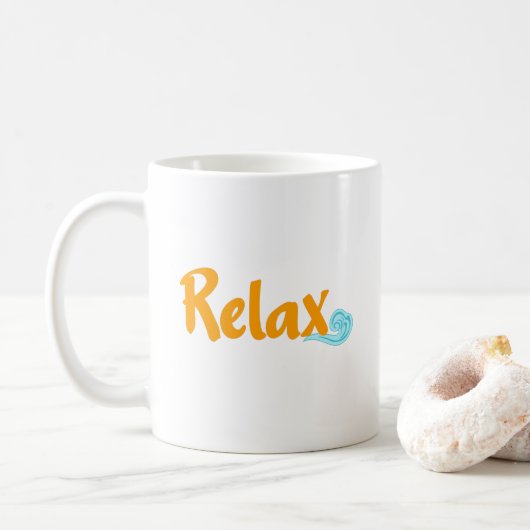 Relax Coffee Mug Kaffeetasse (Mit Donut)